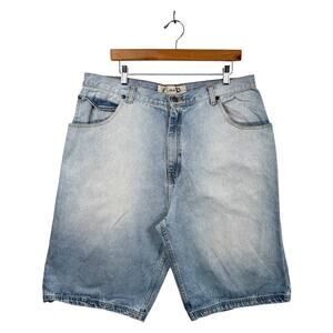 Vintage Straight Leg Bermuda Denim Jeans Shorts 42